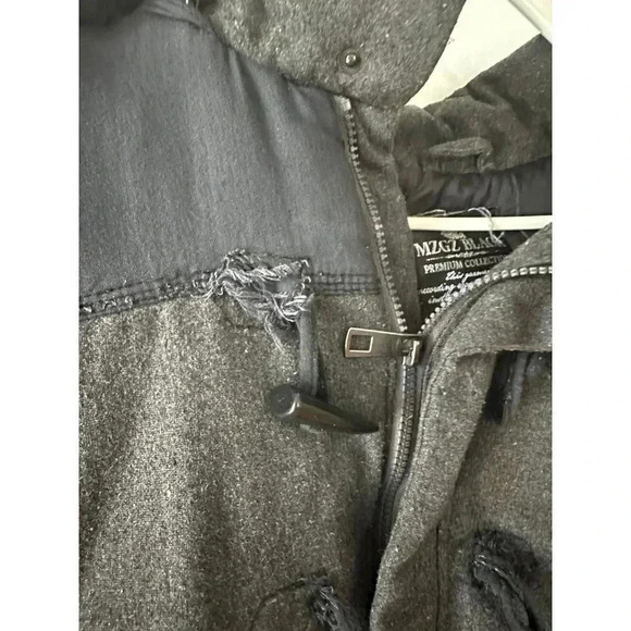 MZGZ Black Men’s size Large coat - Picture 3 of 9
